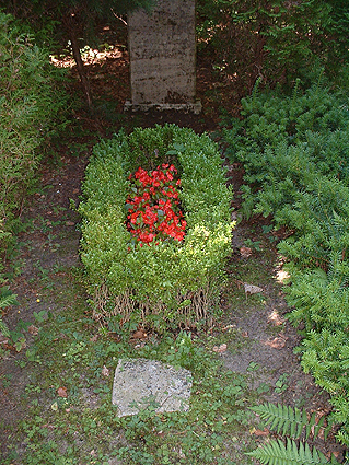 Individuelle Ruhest&auml;tten sind immer direkt im Hinblick auf die verstorbene Pers&ouml;nlichkeit und das begleitende Umfeld abgestimmt, somit einzigartige Entwurfsl&ouml;sungen, die nicht f&uuml;r eine Nachahmung an anderer Stelle dienen k&ouml;nnen. Dennoch m&ouml;chten wir Ihnen hier einige Beispiele vorstellen, wie durch die Auswahl der Pflanzen, die Farbigkeit, die Form und die Einfassung der Grabst&auml;tte gestaltet werden kann.